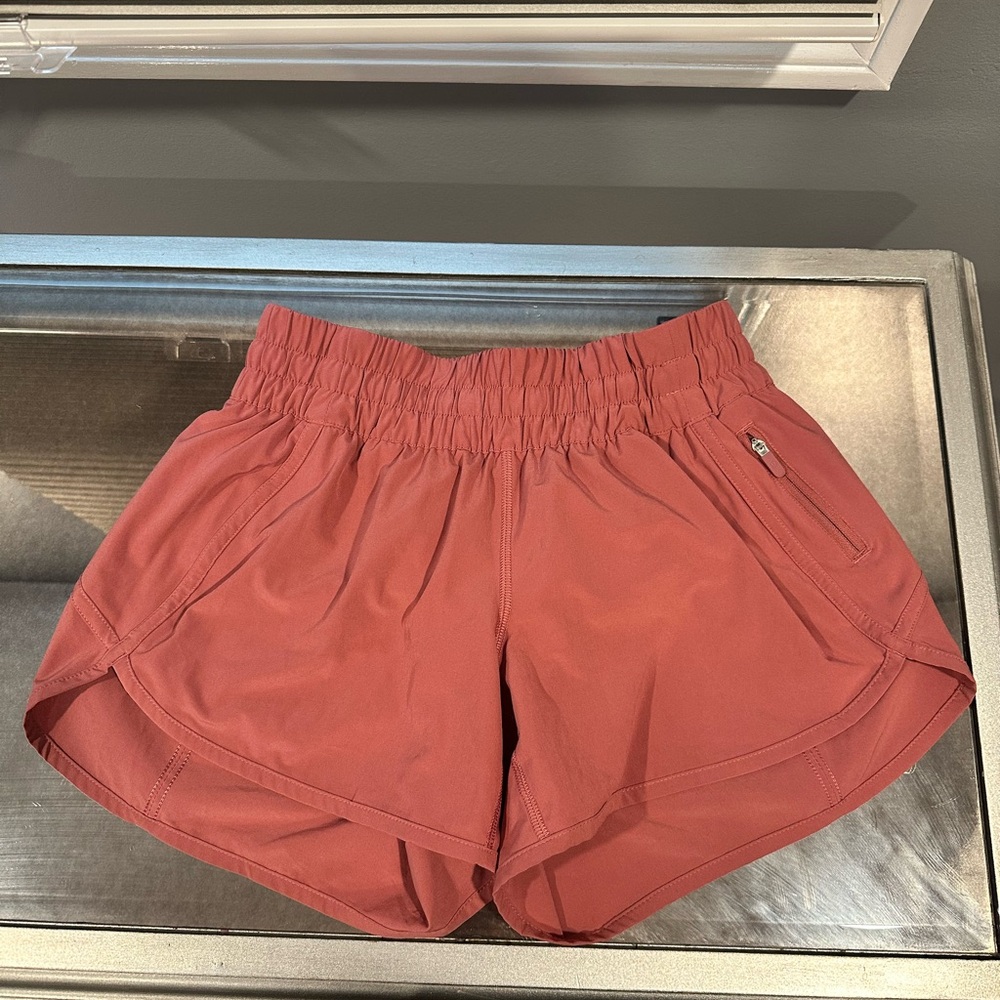 Lululemon Athletica Pink Athletic Shorts